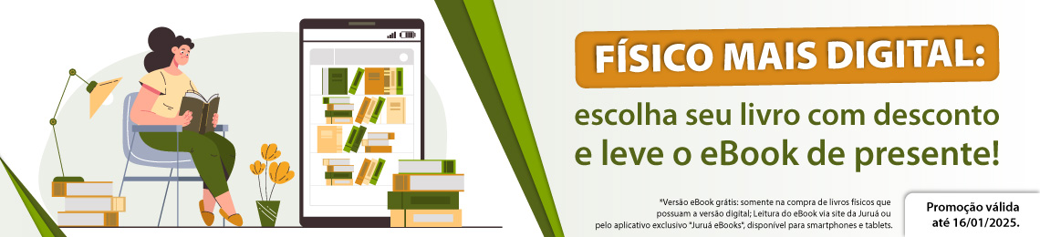 Fsico mais Digital, escolha seu livro com desconto e leve o eBook de presente!