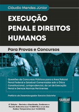 Capa do livro: Execuo Penal e Direitos Humanos - Para Provas e Concursos, Cludio Mendes Jnior
