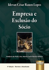 Capa do livro: Empresa e Excluso do Scio, Idevan Csar Rauen Lopes