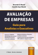 Capa do livro: Avaliao de Empresas, Ricardo R. Maciel e Camilla Seyr Maciel