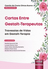 Capa do livro: Cartas Entre Gestalt-Terapeutas, Organizadora: Camila da Costa Olmos Bueno