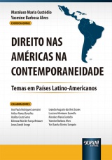 Capa do livro: Direito nas Amricas na Contemporaneidade, Coordenadoras: Maraluce Maria Custdio, Yasmine Barbosa Alves