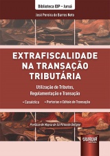 Capa do livro: Extrafiscalidade na Transao Tributria, Jos Pereira de Barros Neto