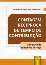 Capa do livro: Contagem Recproca de Tempo de Contribuio - Cmputo do Tempo de Servio, Wladimir Novaes Martnez